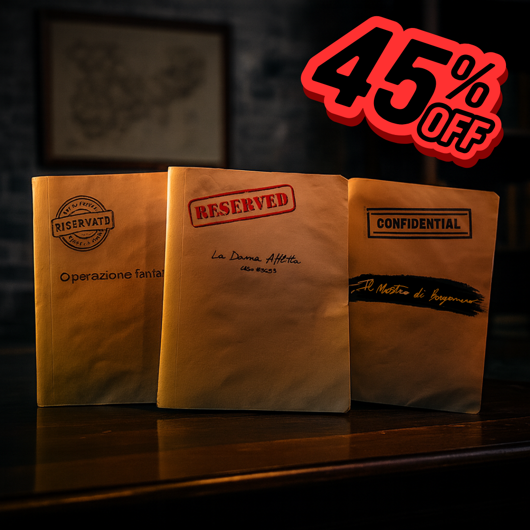 La Dama Afflitta + Il mostro di Borgonero + Operazione Fantasma