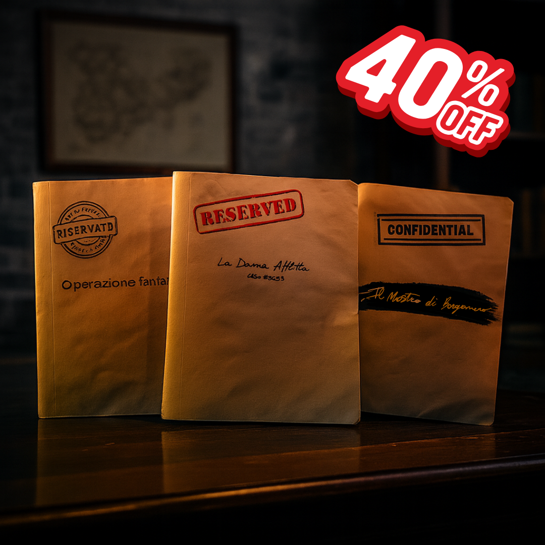 La Dama Afflitta + Il mostro di Borgonero + Operazione Fantasma